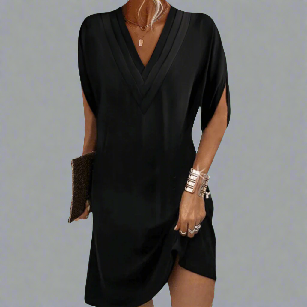 Elegantiška suknelė iš pasirinkto audinio