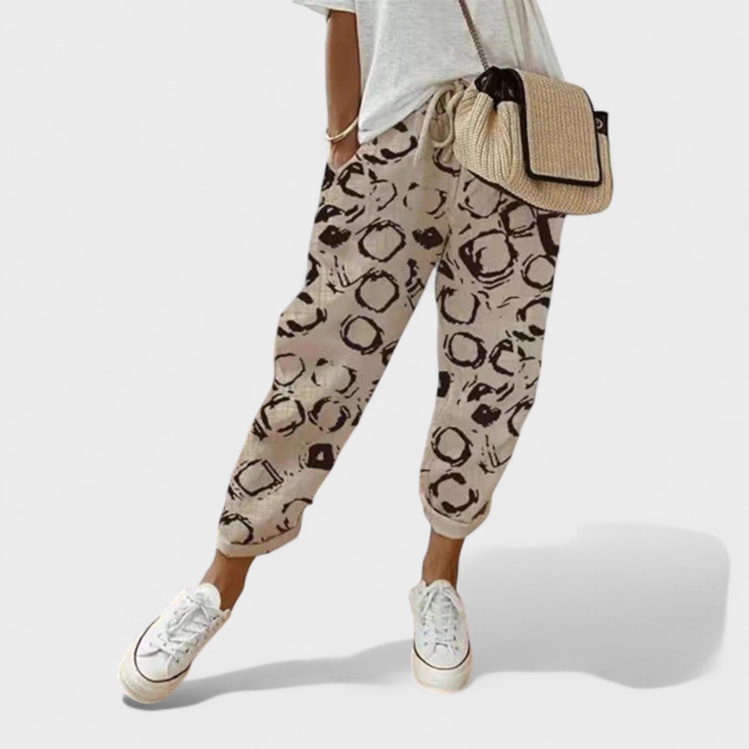 Francisca – Modernūs ir kasdieniai lino kelnės