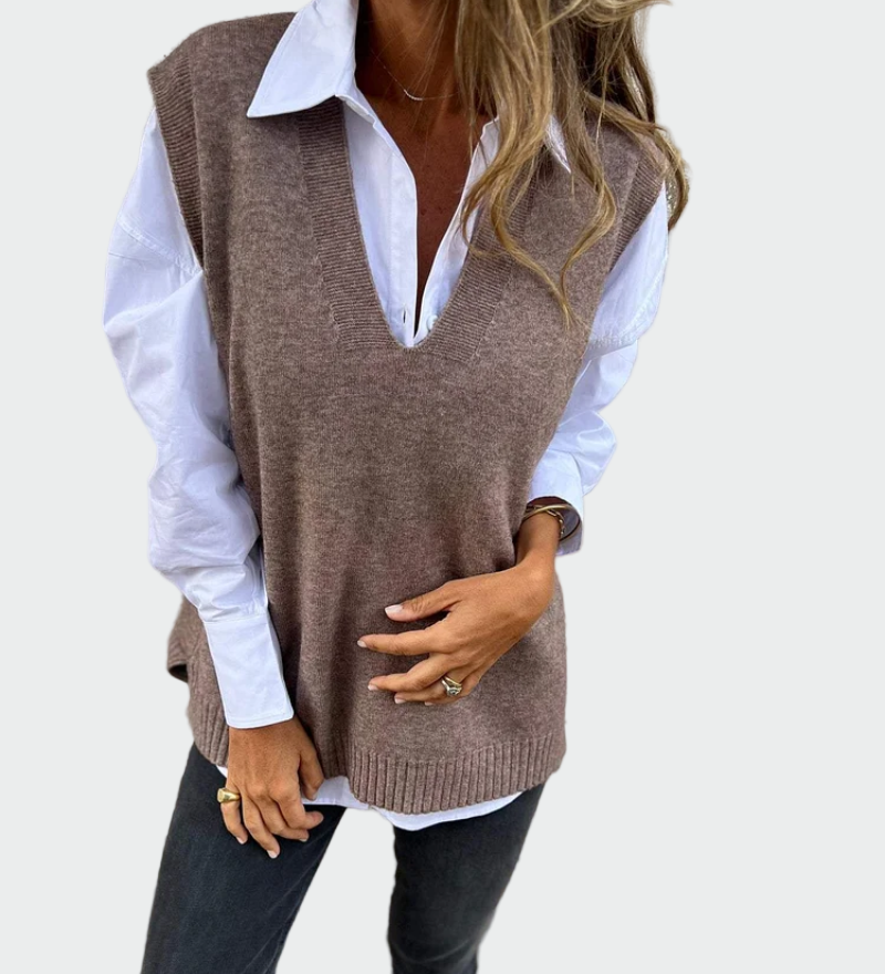 Prašmatnus megztinis