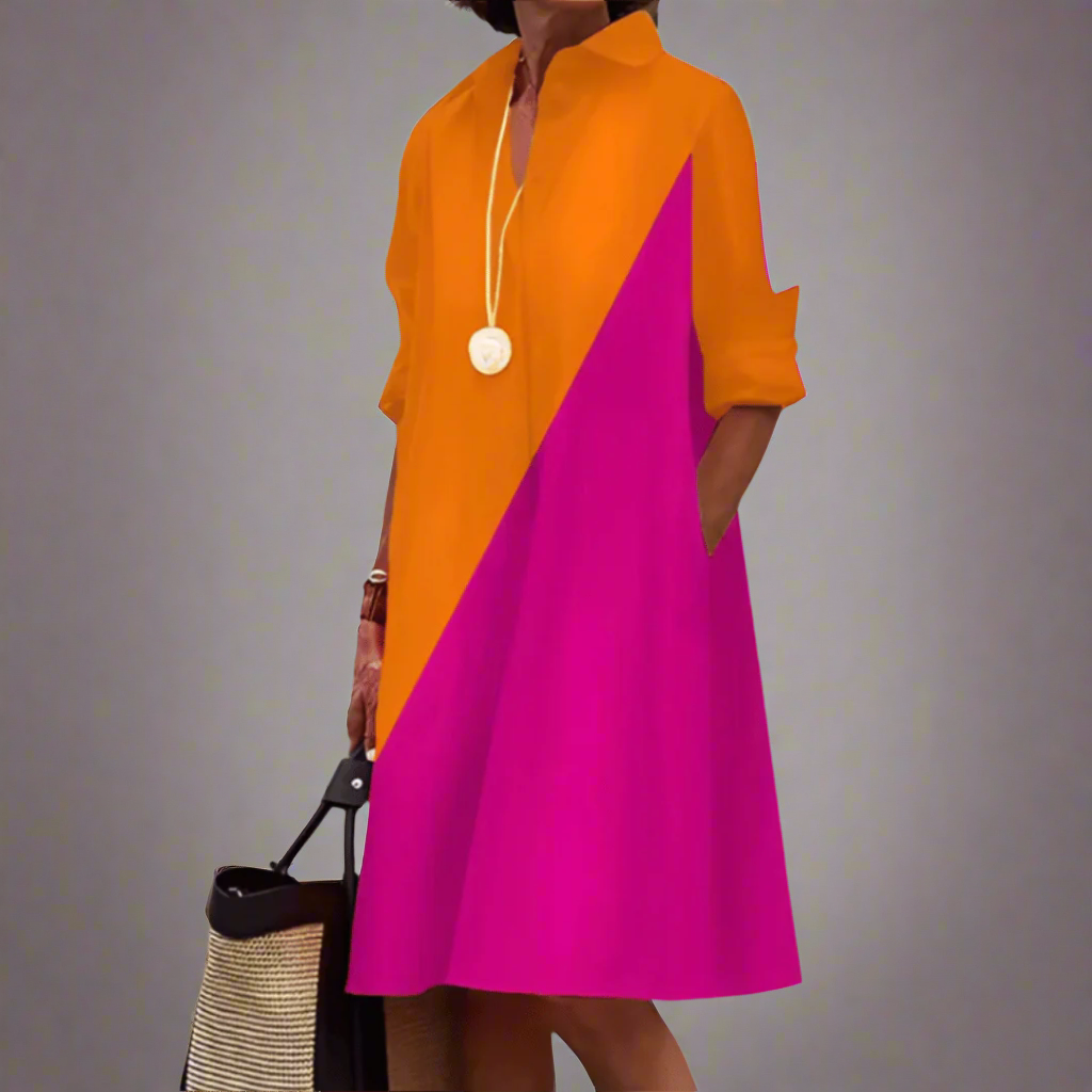 Stilingas Polo Suknelė iš Aukštos Kokybės Audinio