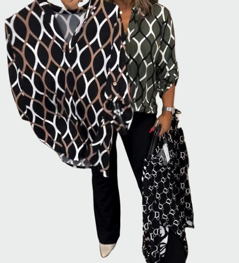 Marškiniai su grafiniu piešiniu