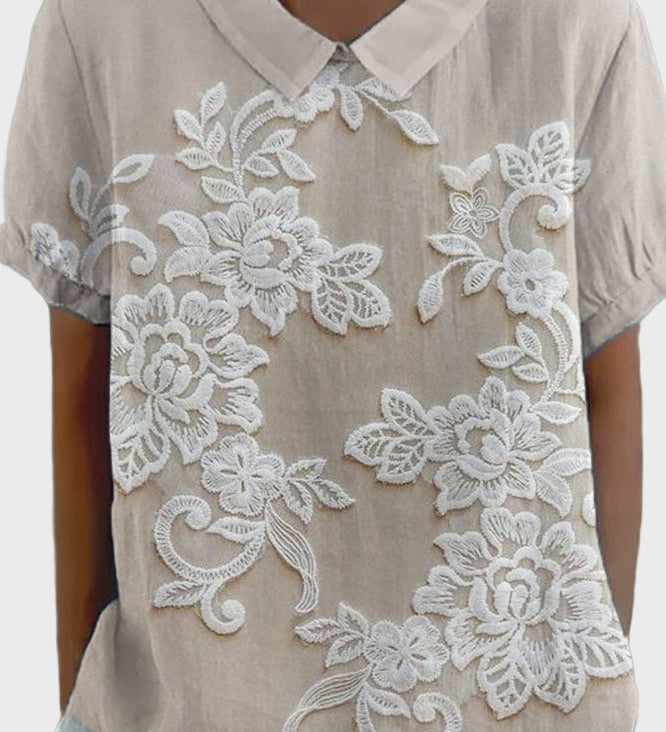 Lily Marškiniai su Apykakle