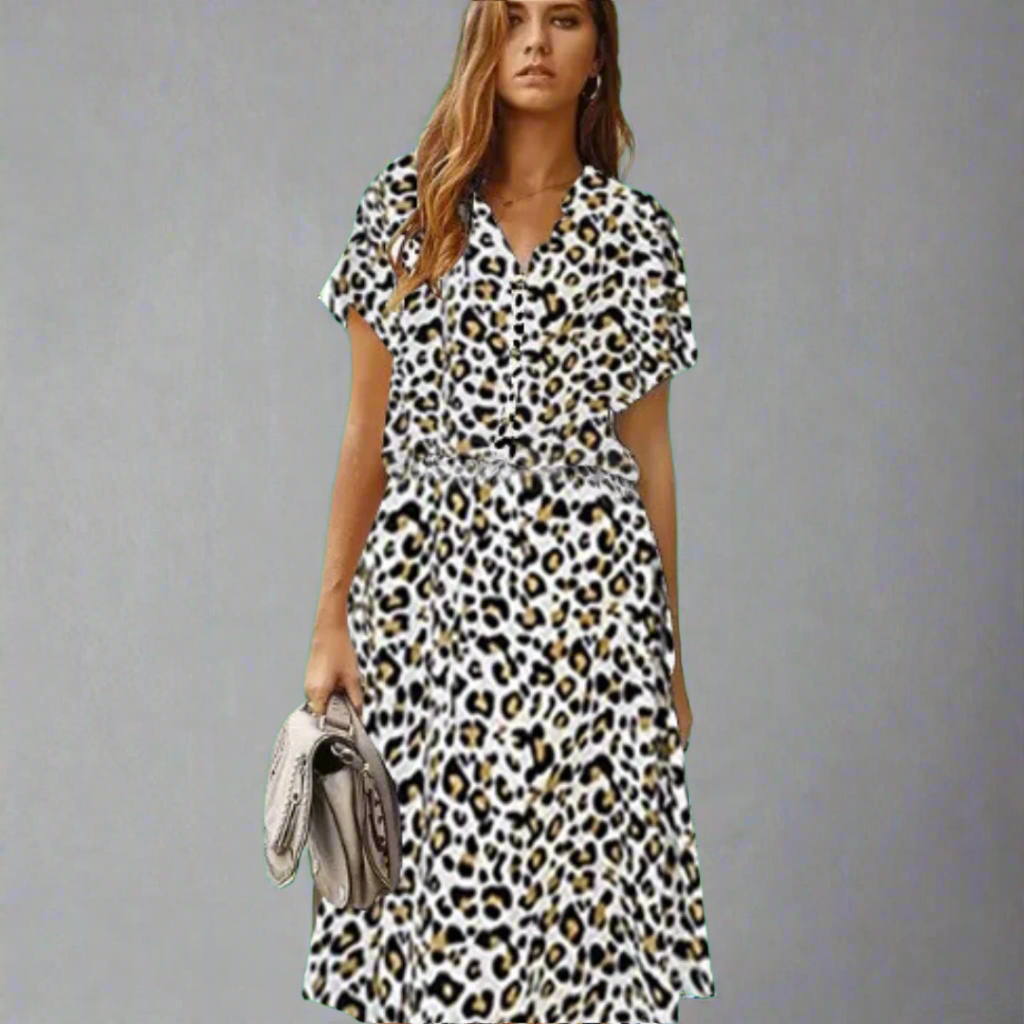 Vasaros suknelė iš pasirinkto audinio