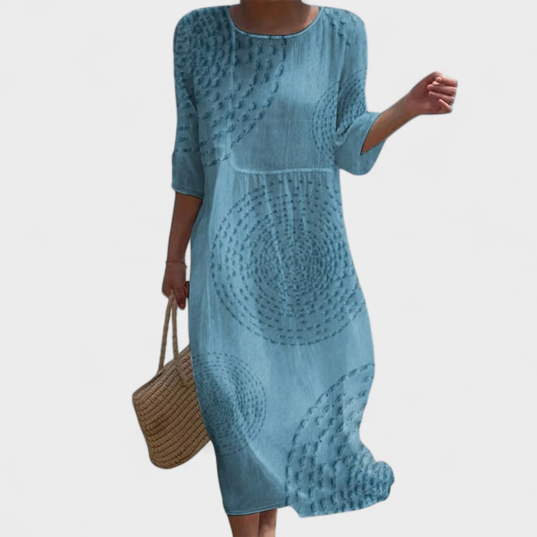 Daniela - Šviesus ir Elegantiškas Suknelė