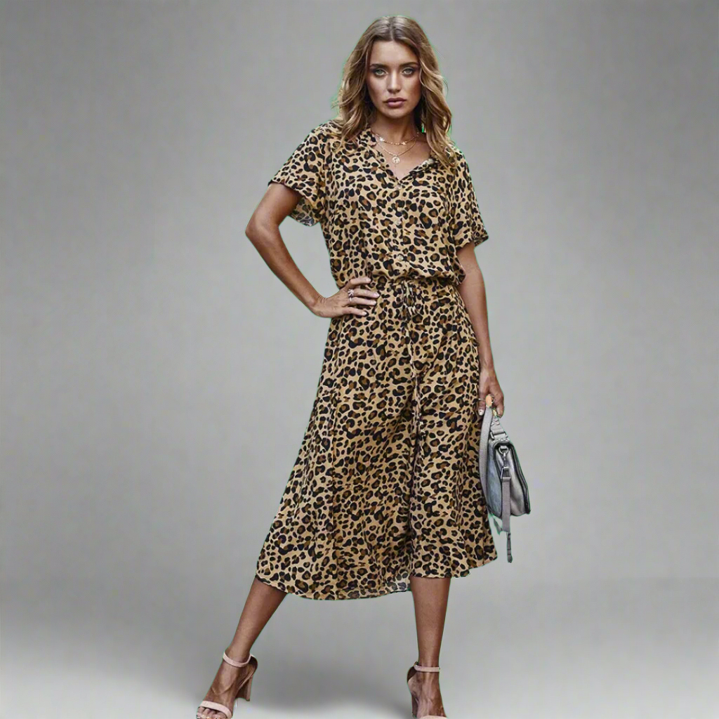 Vasaros suknelė iš pasirinkto audinio