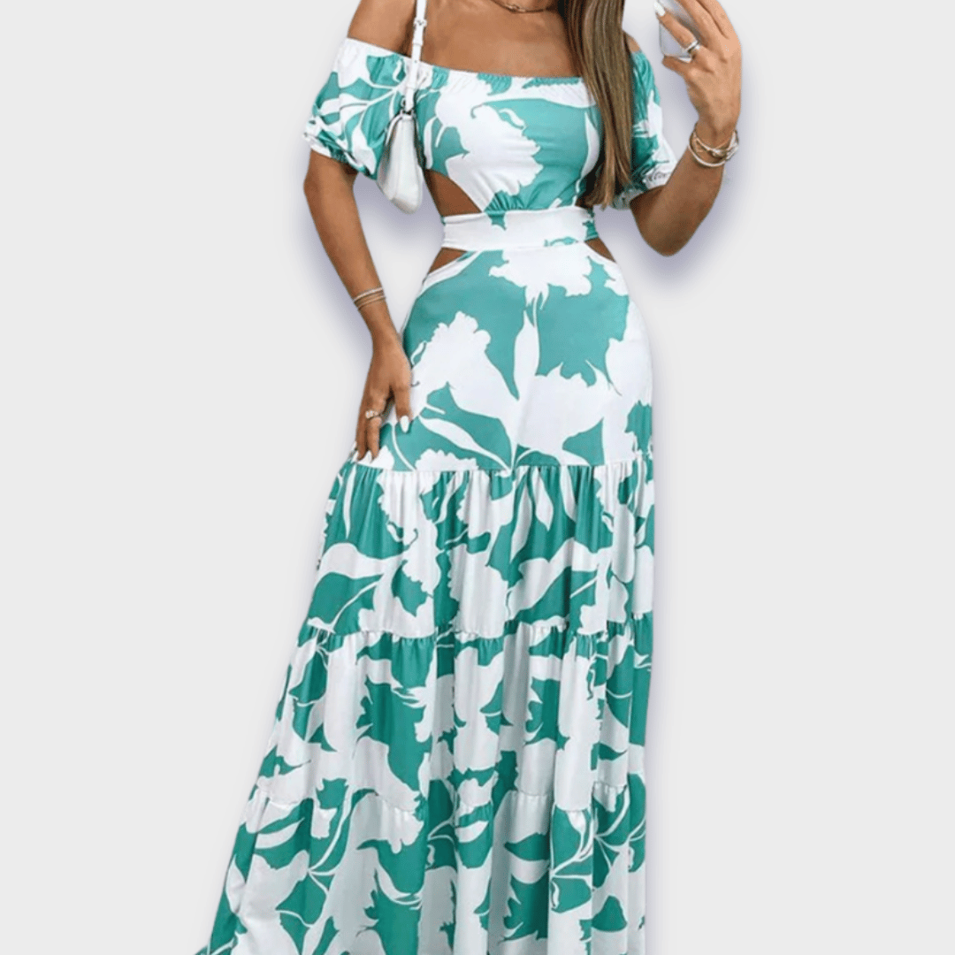 Silhouette - tonizuojantis suknelė iš prabangių audinių