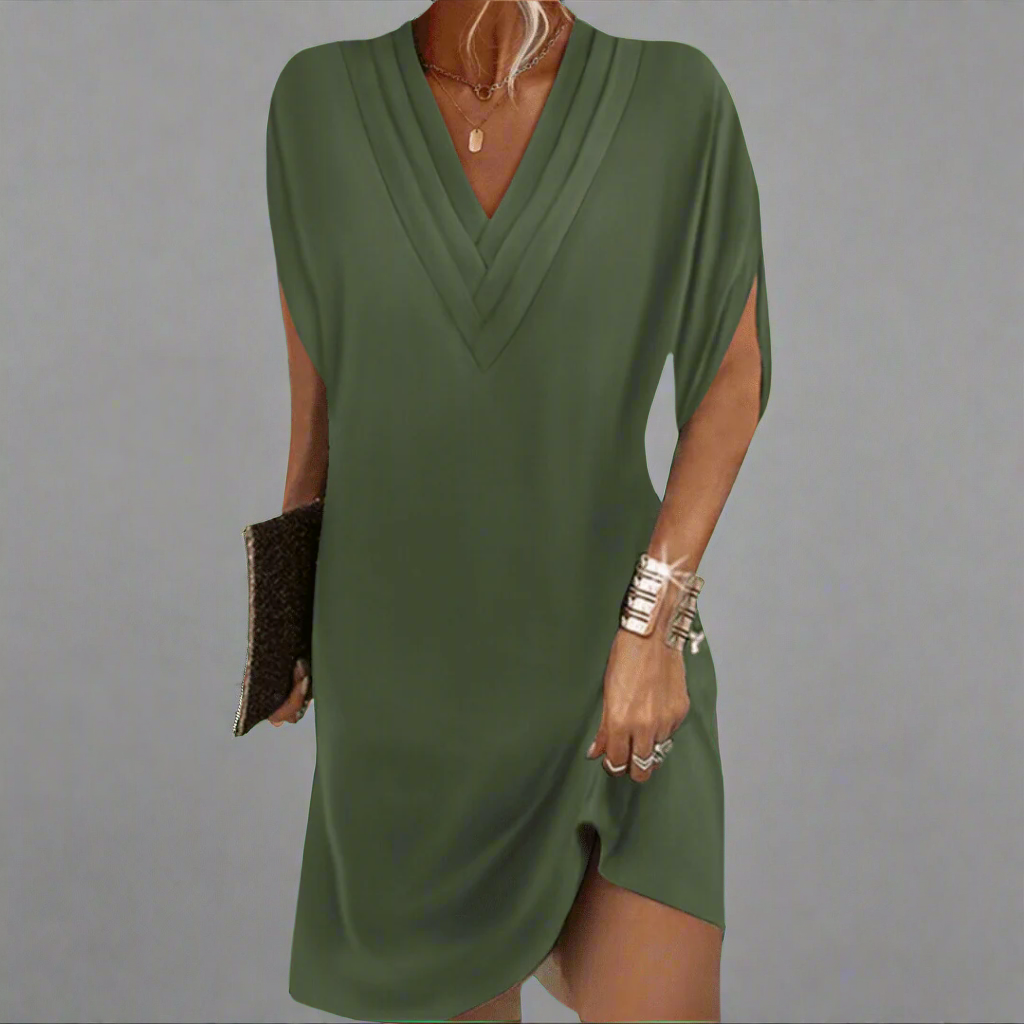 Elegantiška suknelė iš pasirinkto audinio