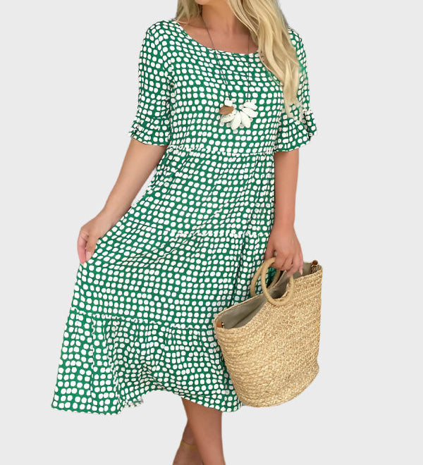 Vasaros Oro Suknelė