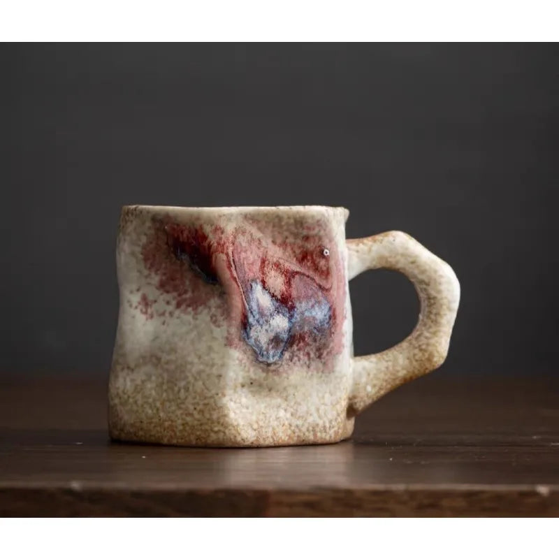 Rusztikus kerámia művész csésze