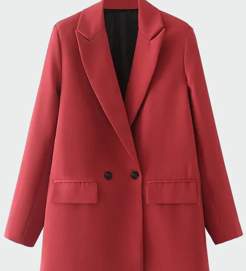 Oversized švarkas su modernia linija