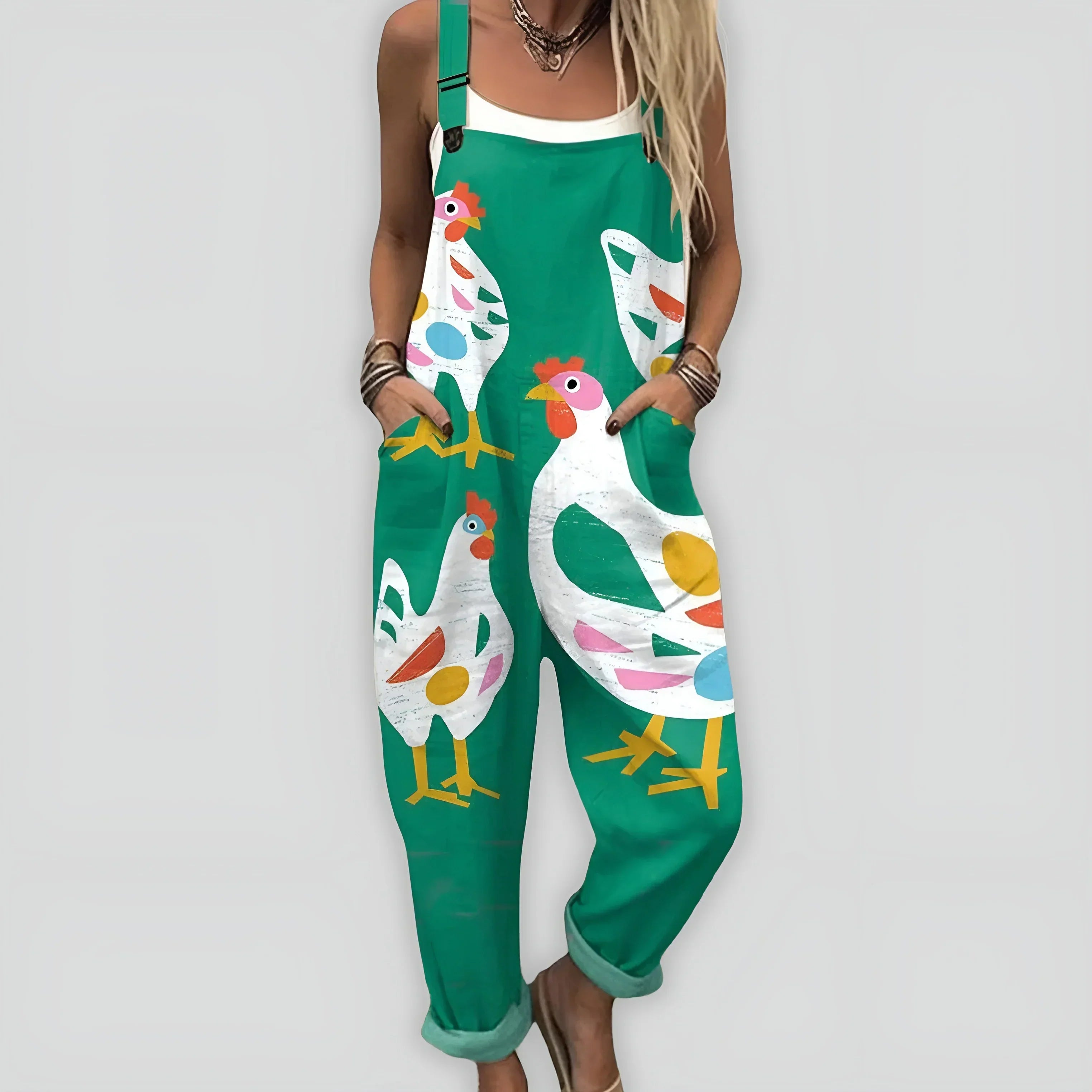 Patogi ir Stilinga Jumpsuit su Laisva Siluetu