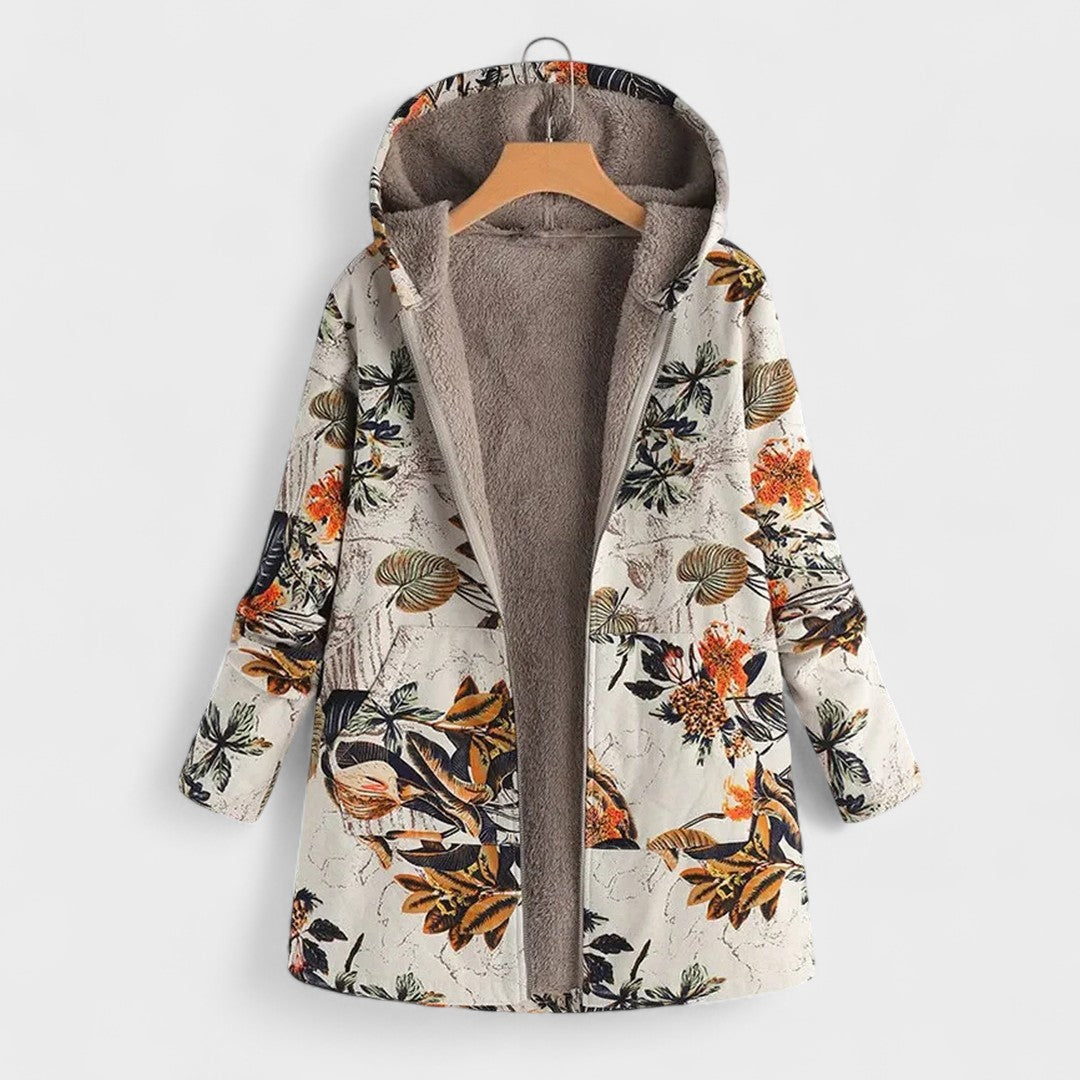 Violeta - Šilta striukė su fliso pamušalu