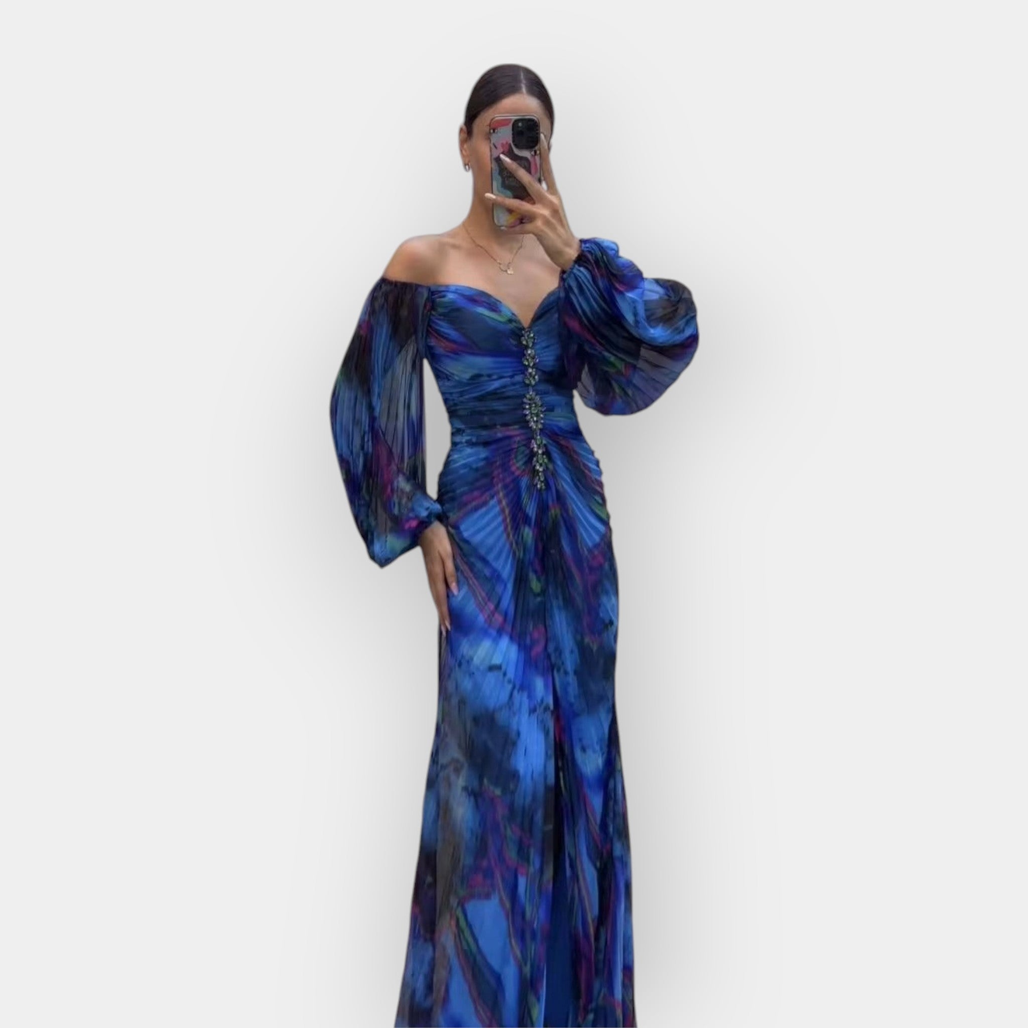 Lengvas Suknelė su Atidarymu