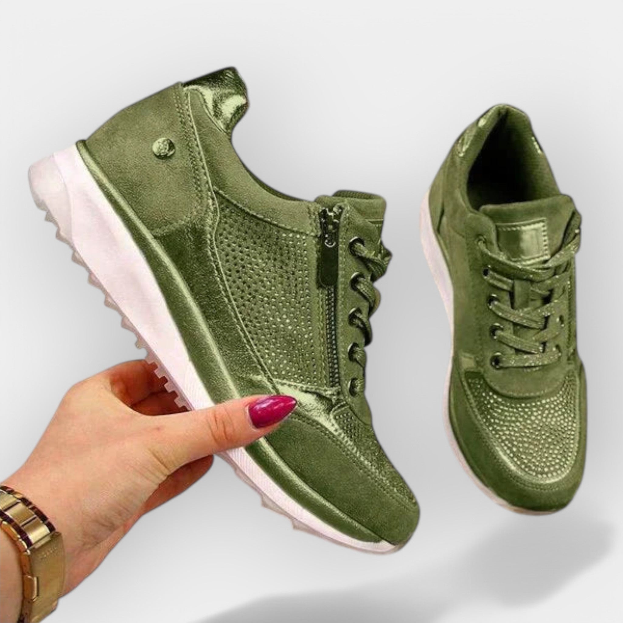 Anatominiai sportbačiai su užtrauktuku