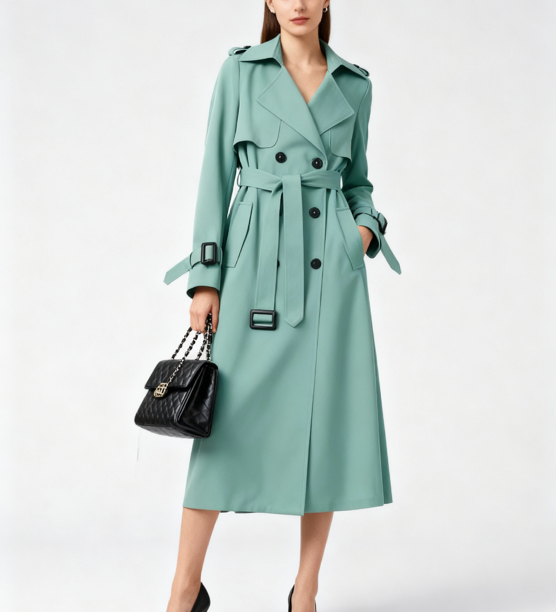 Saulė - Stilingas elegantiškas trenčkot