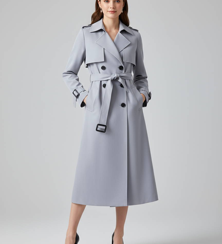 Saulė - Stilingas elegantiškas trenčkot