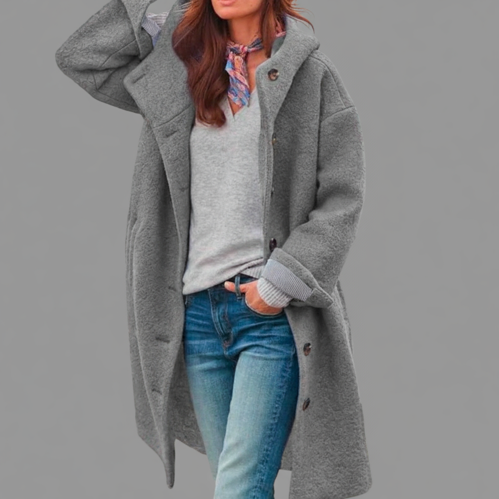 Rūta - Elegantiška ilga žieminė striukė