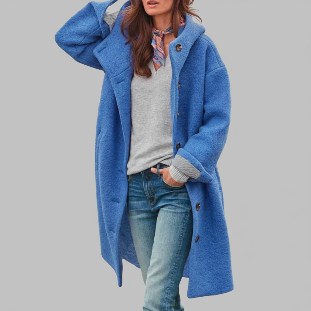 Rūta - Elegantiška ilga žieminė striukė