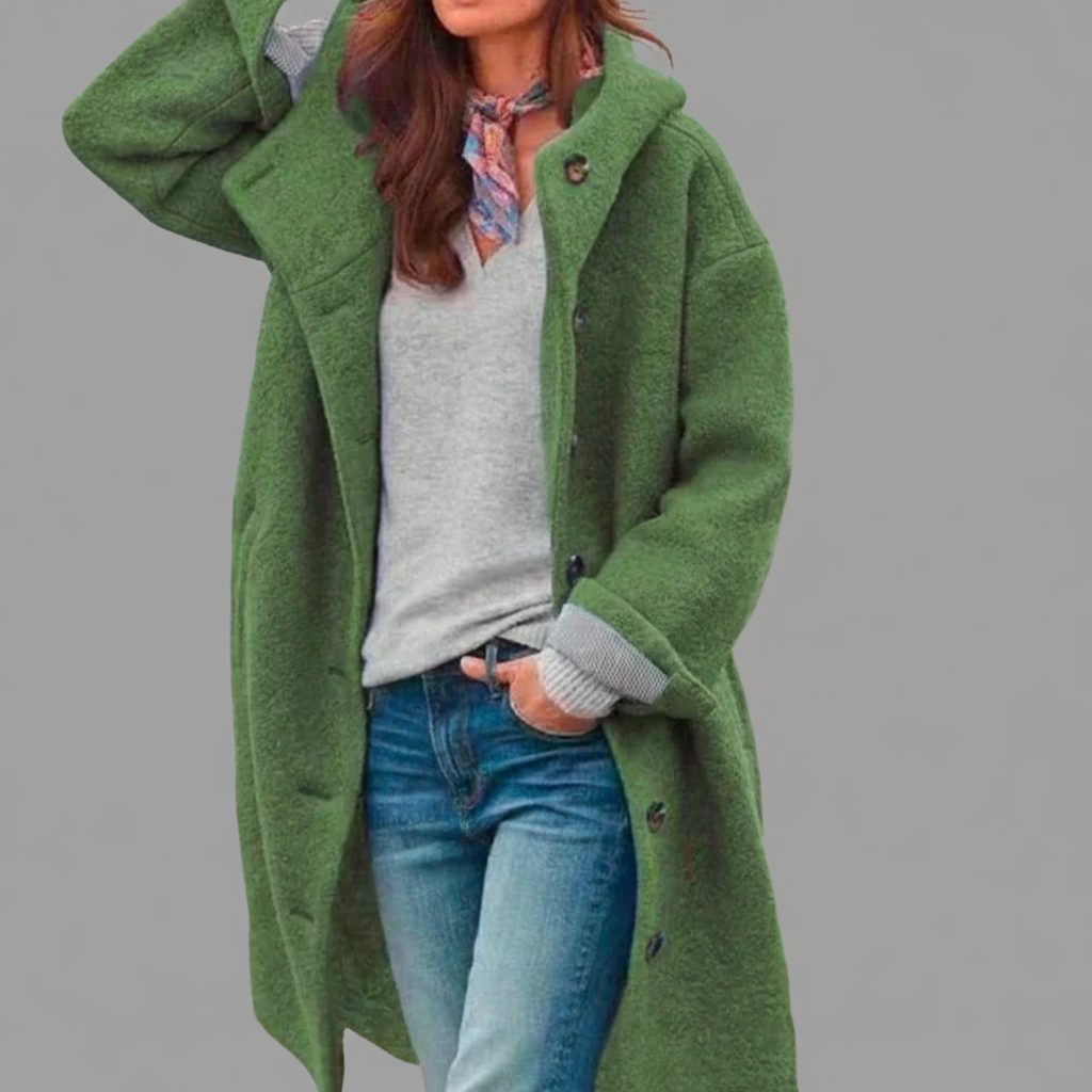 Rūta - Elegantiška ilga žieminė striukė