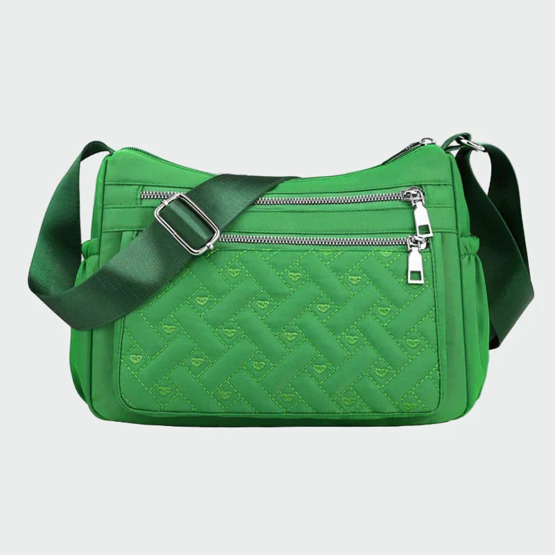 Miglė - Elegantiška nailono pečių rankinė