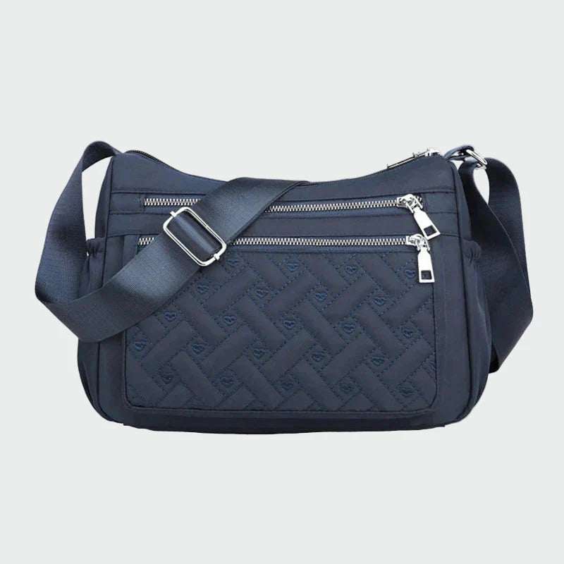 Miglė - Elegantiška nailono pečių rankinė