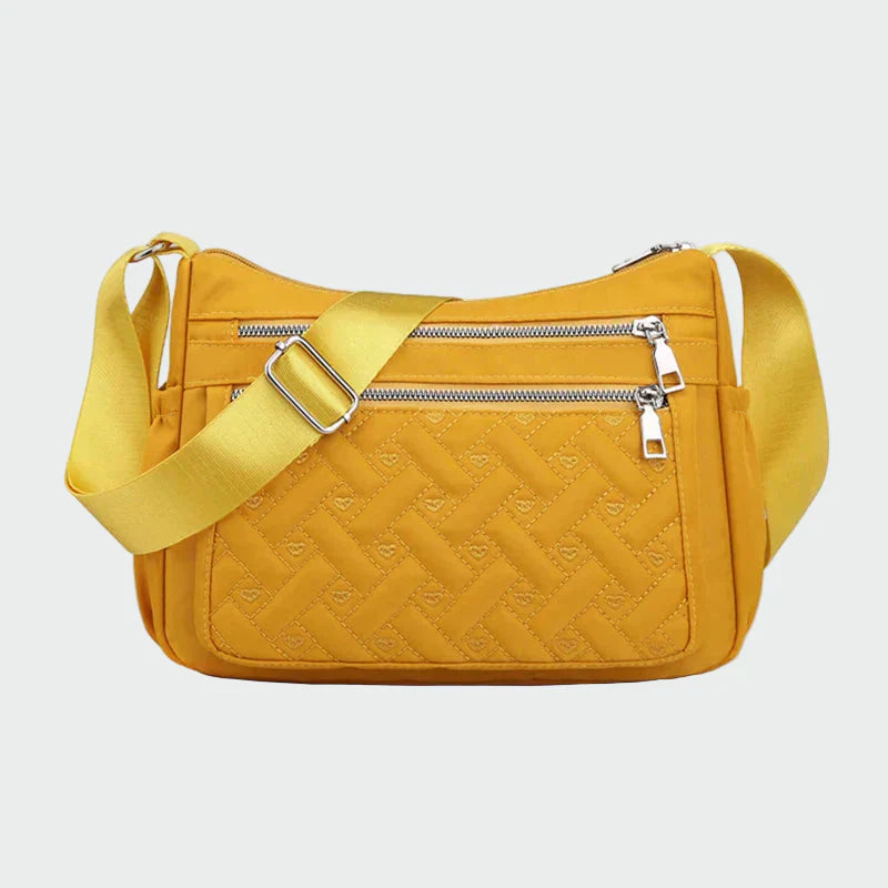 Miglė - Elegantiška nailono pečių rankinė