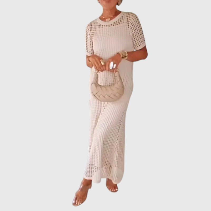 Rute - Ilga suknelė su išpjovomis