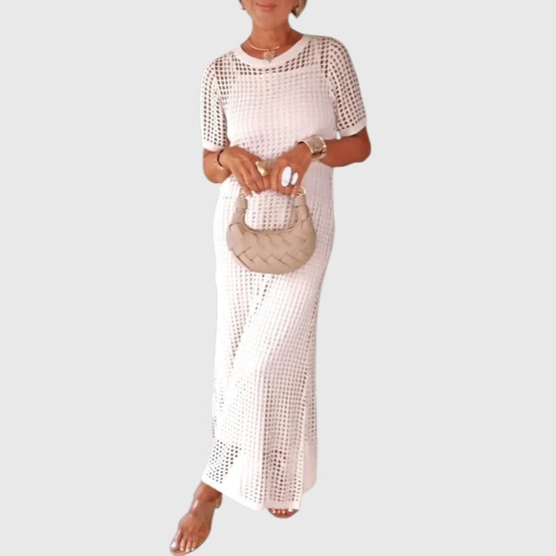 Rute - Ilga suknelė su išpjovomis